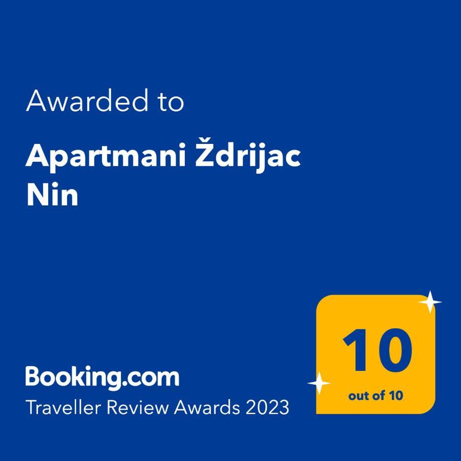 Apartmani Zdrijac Nin Esterno foto